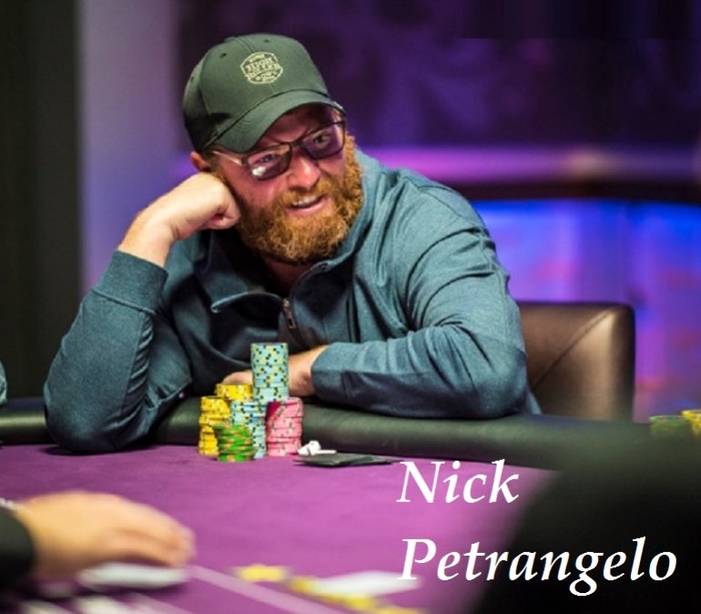 Nick Petrangelo at 2018 Super High-Roller Bowl